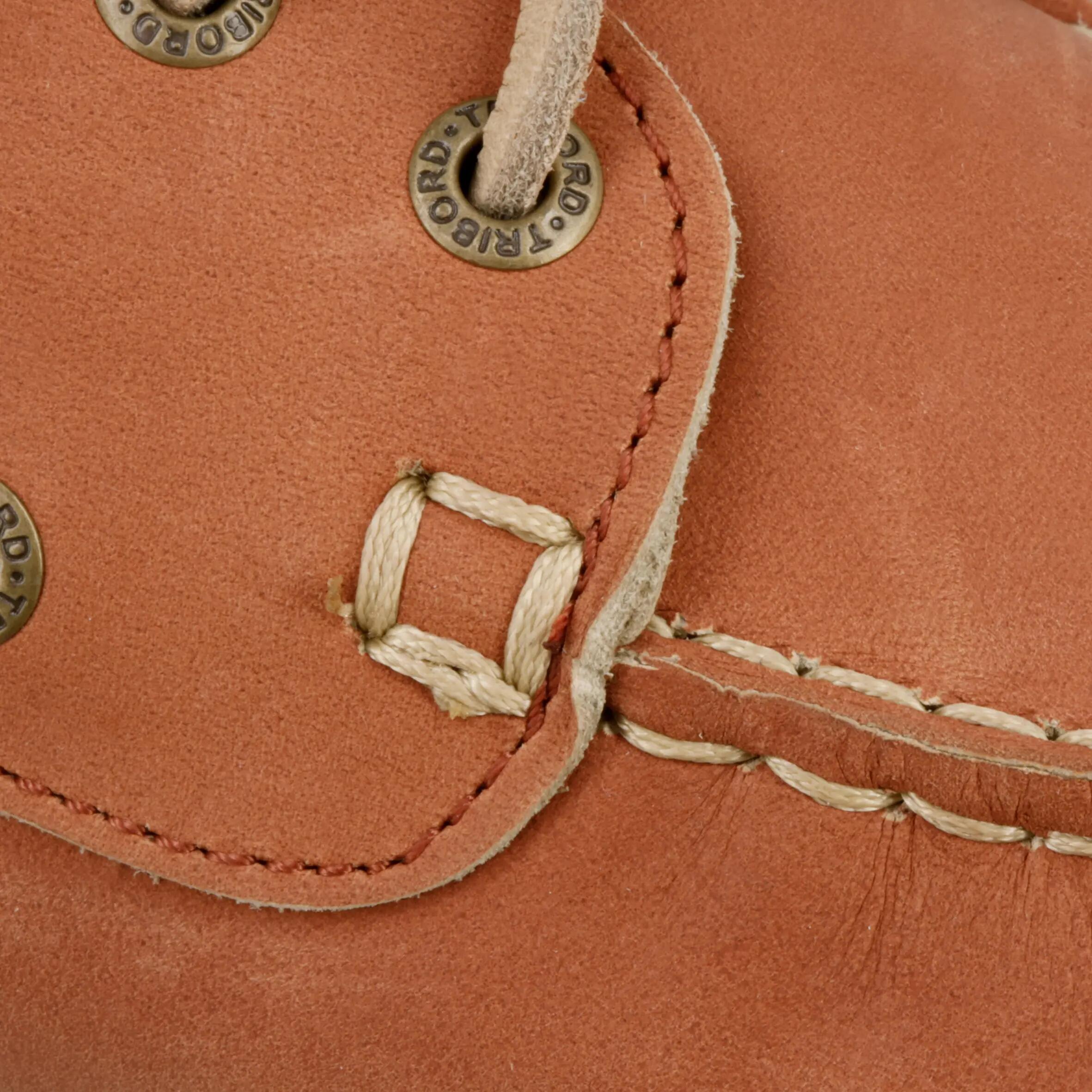 CR500 Women's Leather Boat Shoes - Light Brown 12/14