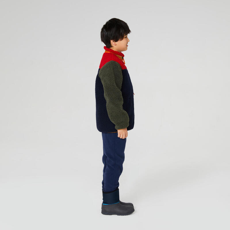Çocuk Outdoor Polar Pantolon - Mavi - 7/15 Yaş - MH100