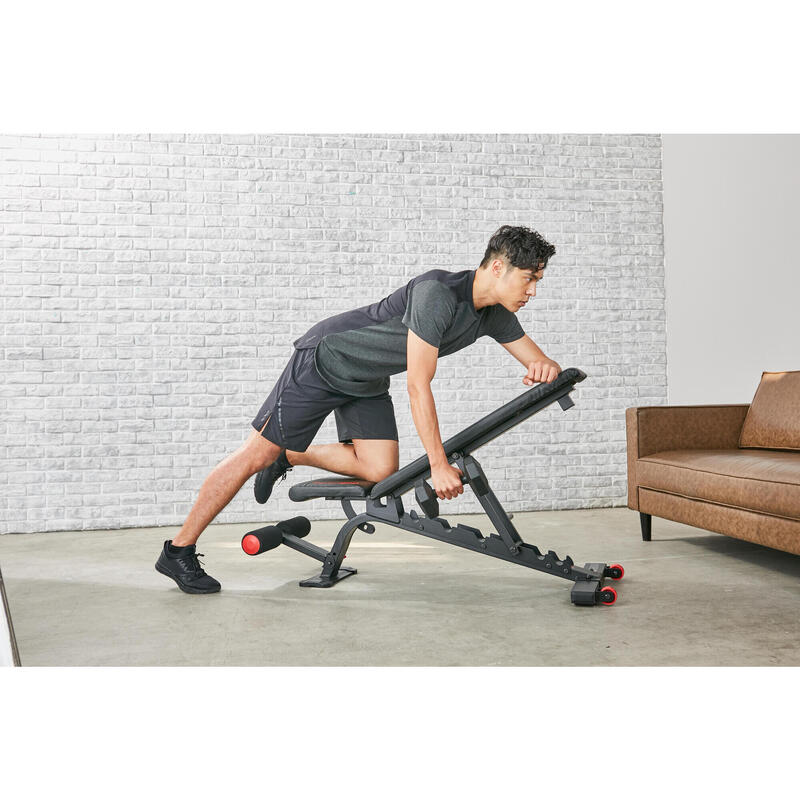 PRODUCTO OCASIÓN: BANCO MUSCULACIÓN REFORZADO INCLINABLE/RECLINABLE