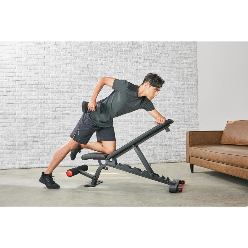 PRODUCTO OCASIÓN: BANCO MUSCULACIÓN REFORZADO INCLINABLE/RECLINABLE