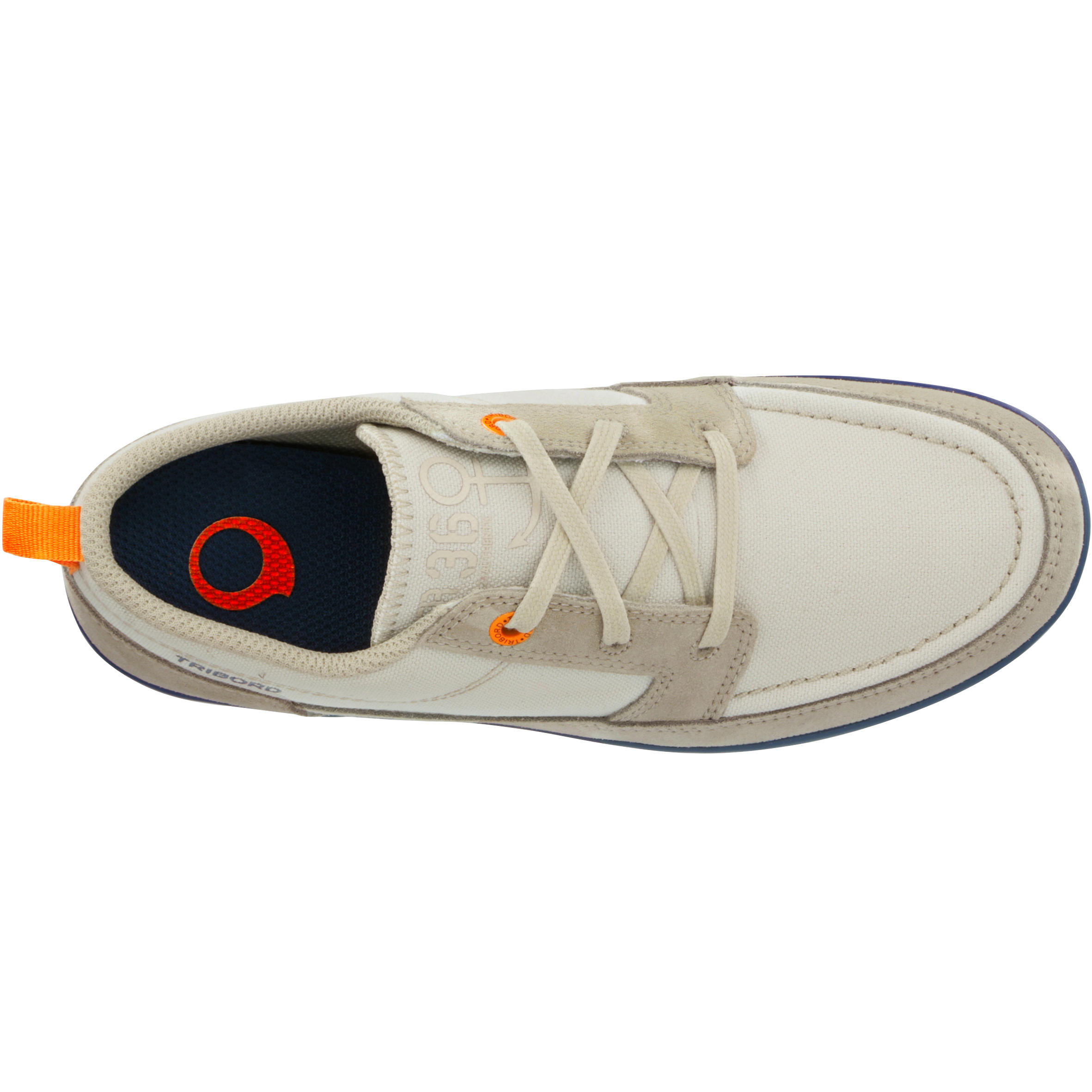 Kostalde Children's Boat Shoes - Beige/Orange 5/15