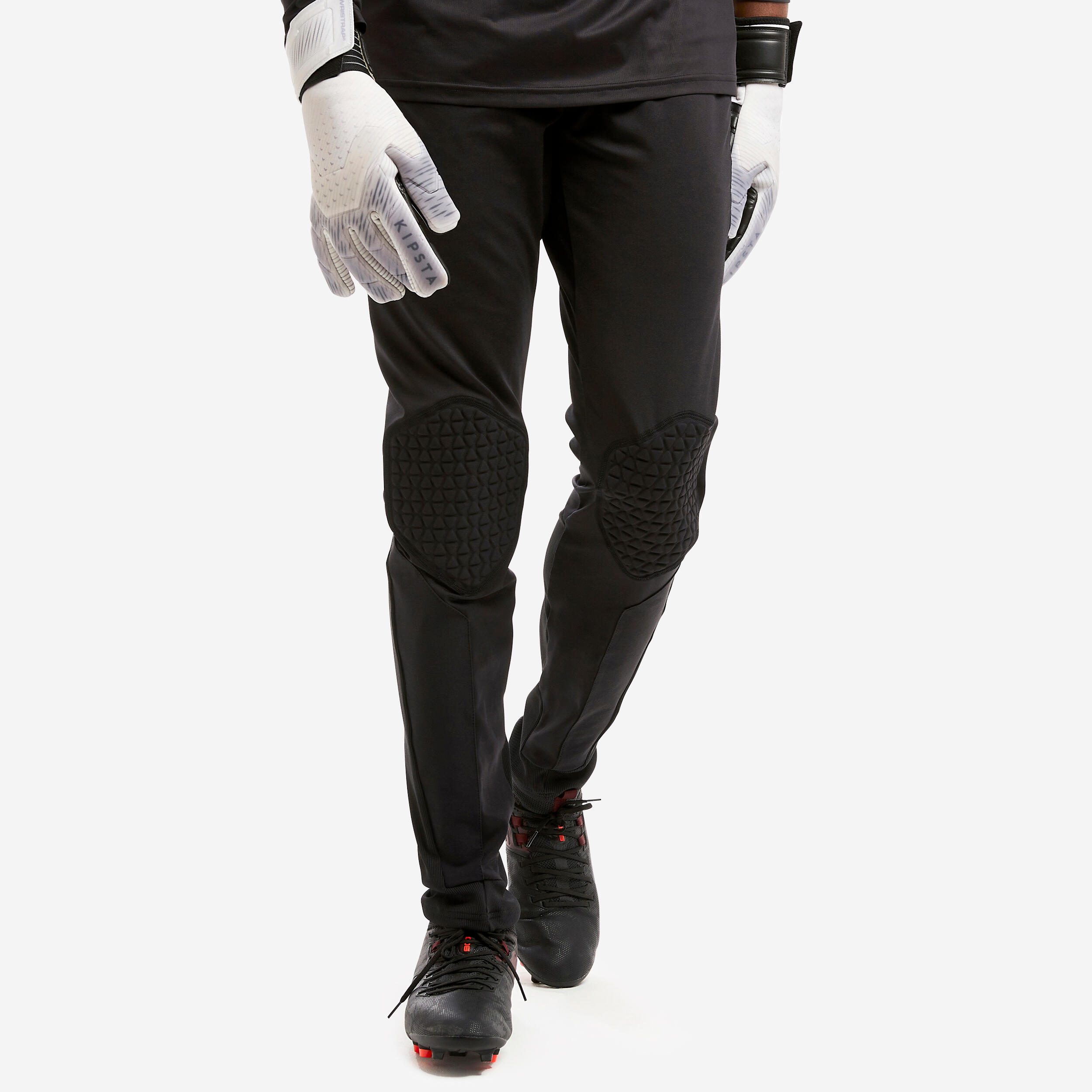 Kipsta - Pantalon De Gardien De But Adulte F500 Noir - Pantalons - Football / Futsal / Sepak - - 36 Xs - Decathlon