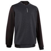 SWEATSHIRT FUTEBOL ESSENTIEL CLUB PRETO E CINZA