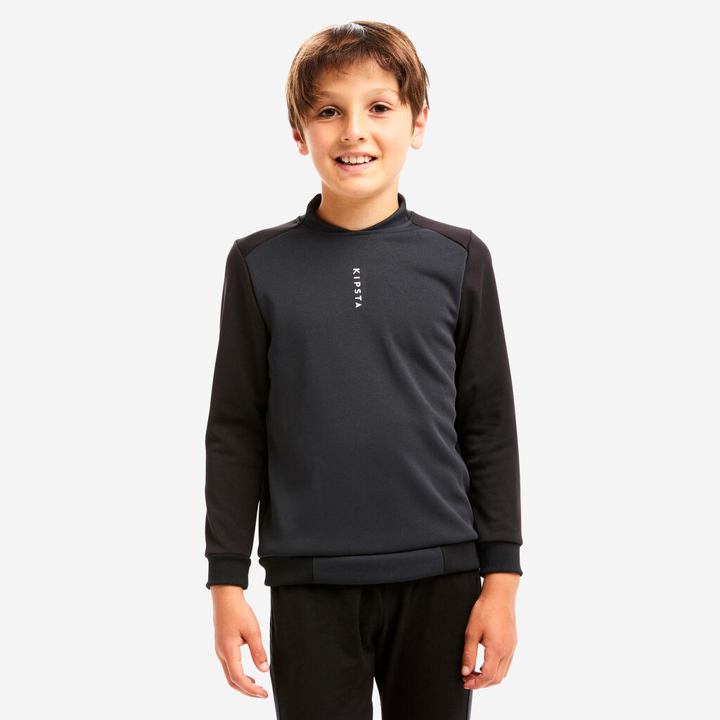 Futbolo džemperis „T100“, juodas