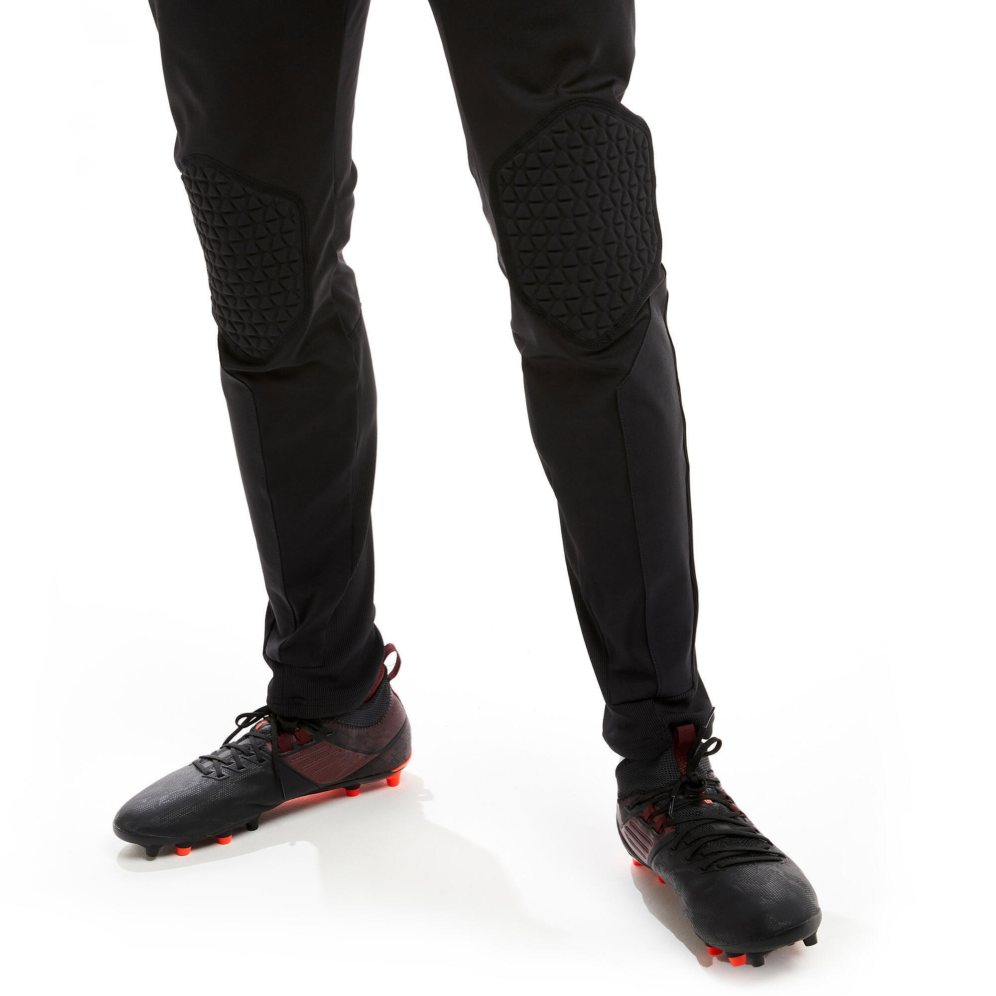 Adult goalkeeper pants F500 black