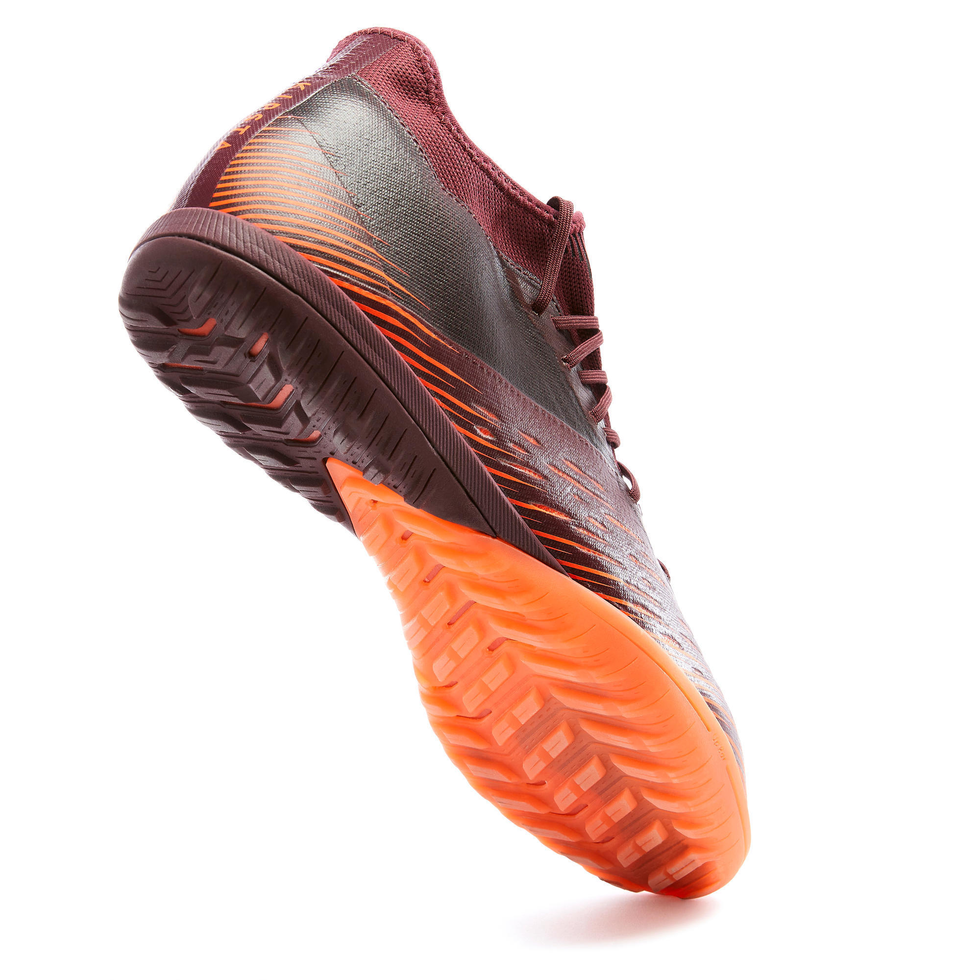 burgundy football boots