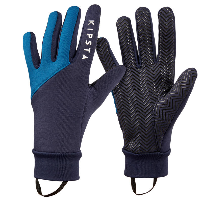 Adult Football Gloves Keepdry 500 - Blue