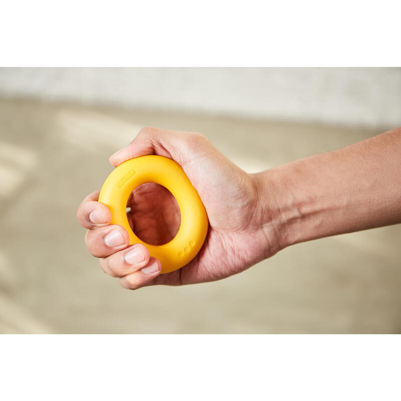 Hand grip cross training muscualción resistencia media Corength naranja