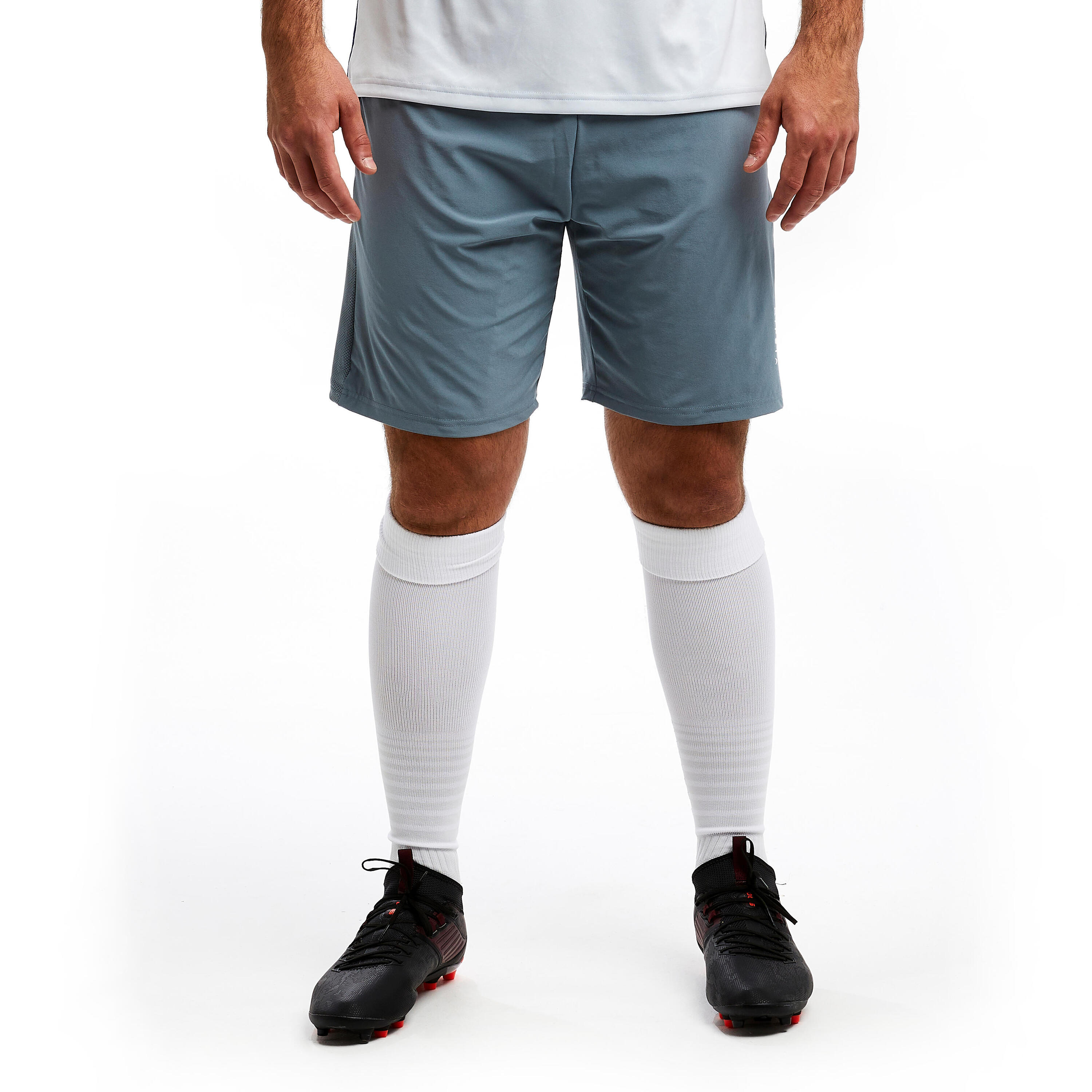Adult 3-in-1 Football Shorts Traxium - Grey 3/9
