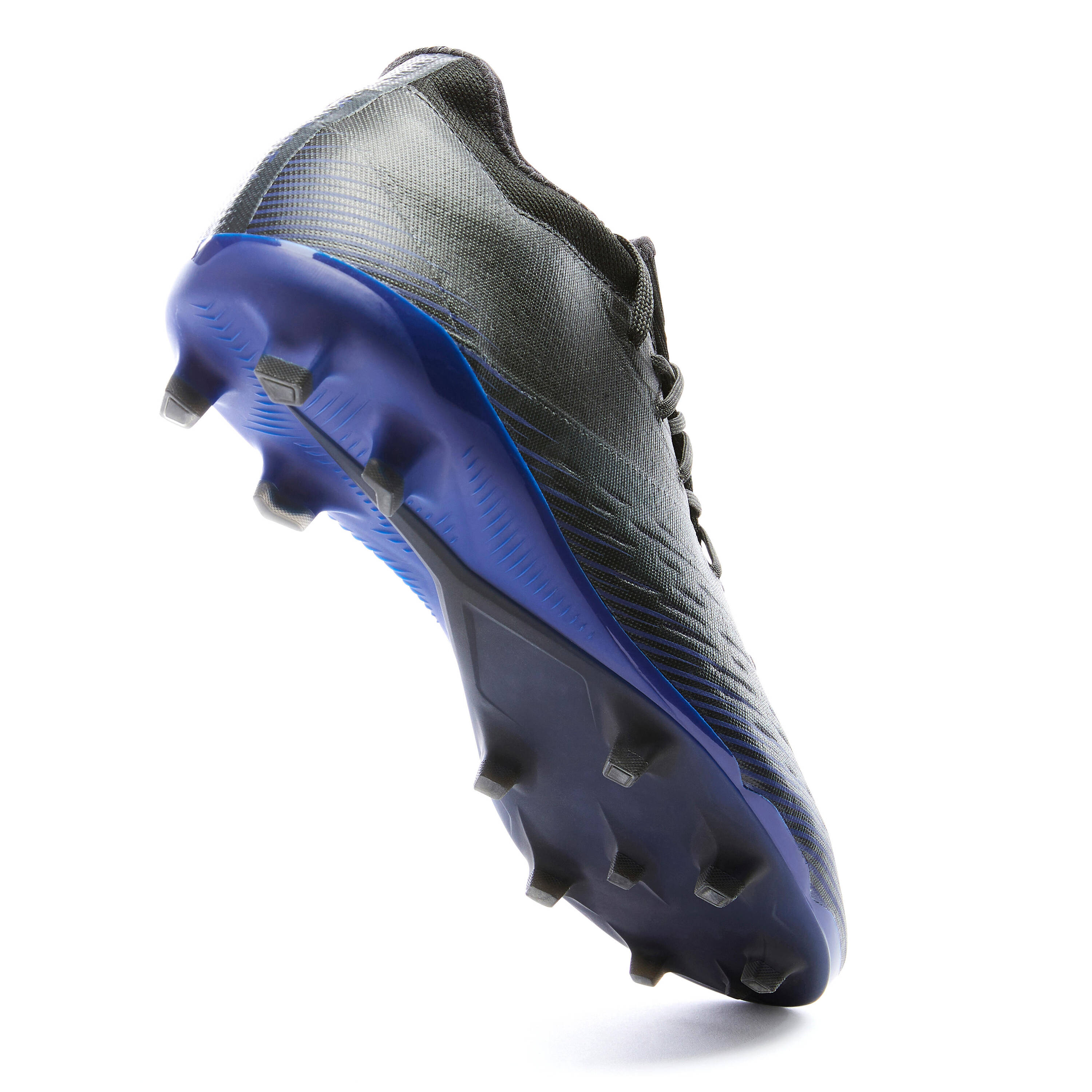 Mens Football Shoes CLR900 Grass - Black/Blue -  3