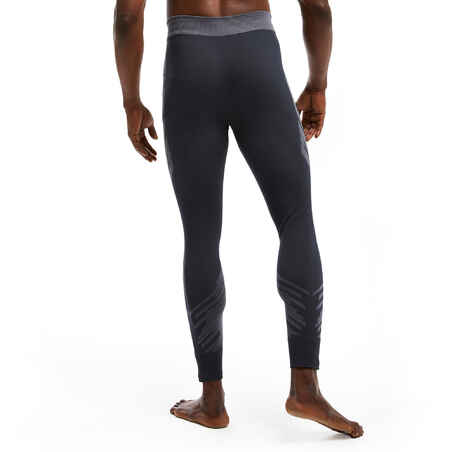 Adult Base Layer Tights Keepwarm 900 - Dark Grey