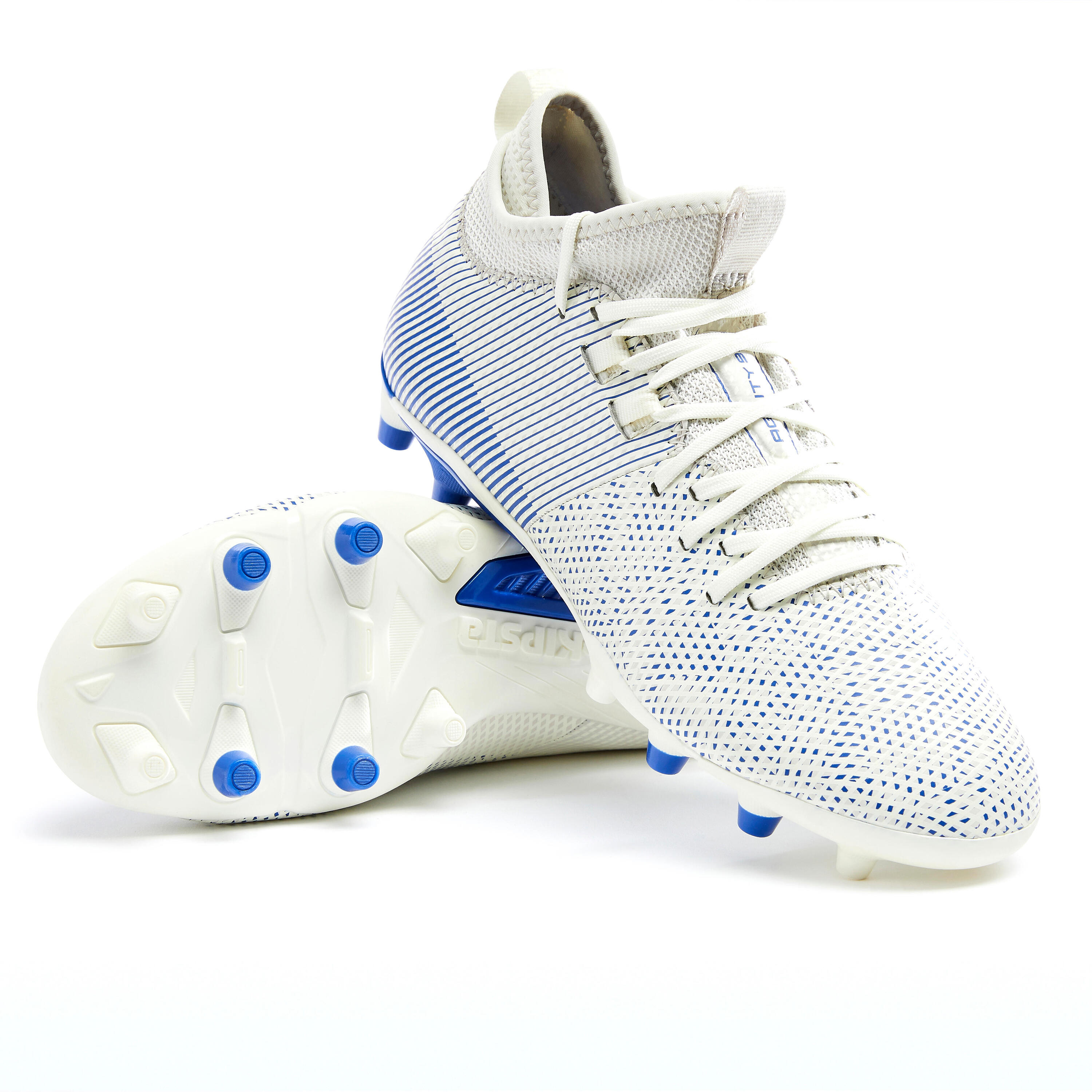 Women's Dry Pitch Football Boots Agility 900 MiD FG - White 8/8