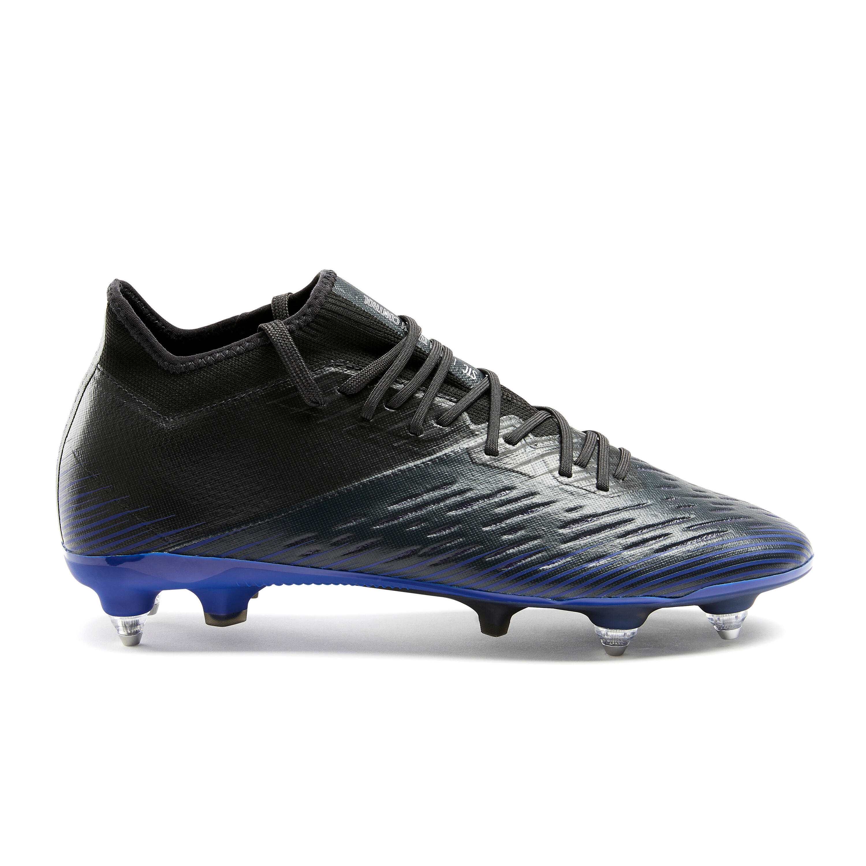 Adult Soft Ground Football Boots CLR SG - Black/Blue 2/8