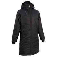 Kids' Football Long Parka TRX - Black