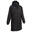 PARKA LONGUE DE FOOTBALL ENFANT TRX NOIRE