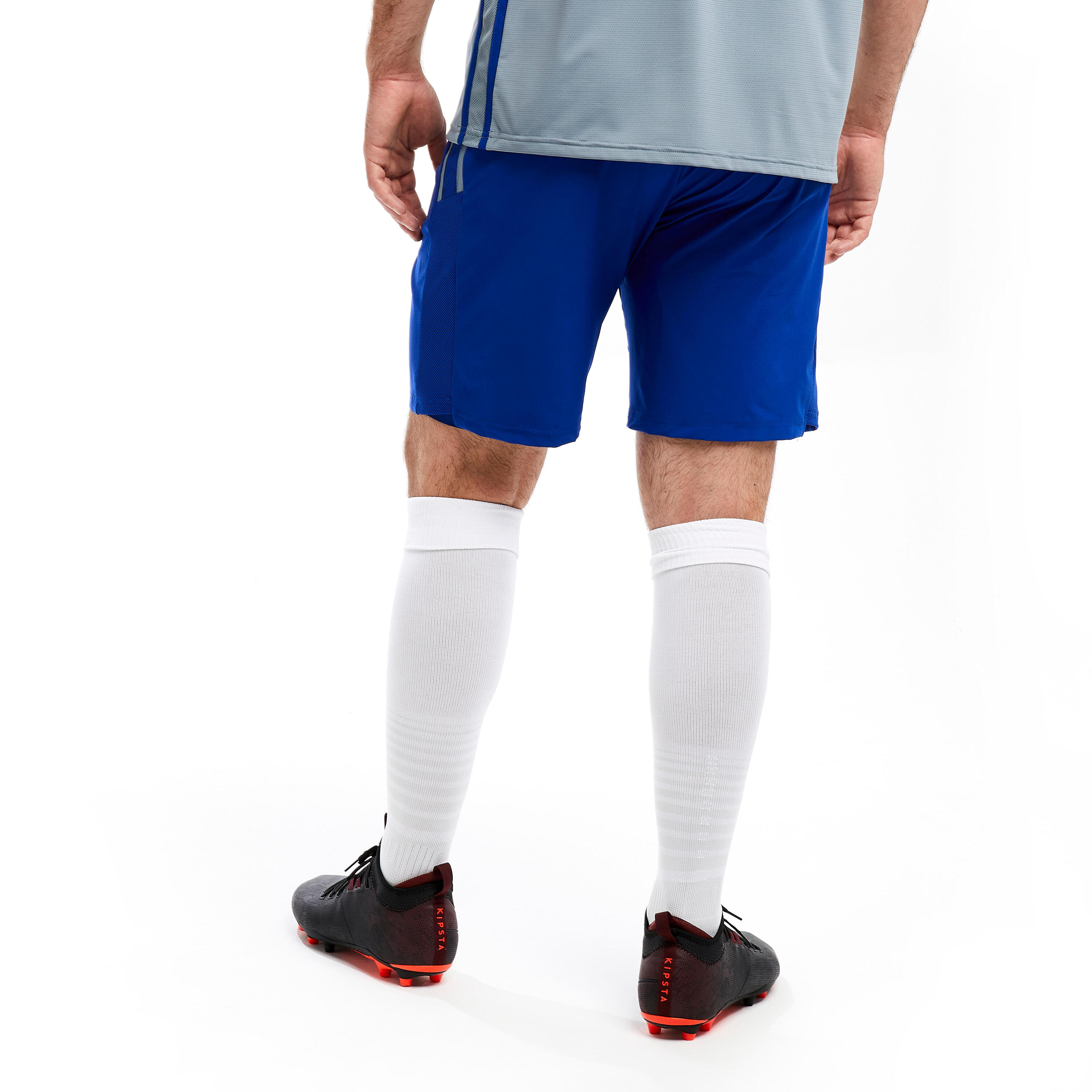 Pantalons curts de futbol adult Kipsta F540 blau 4/14