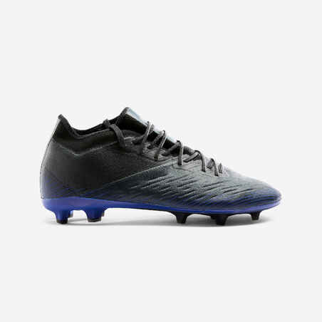 Adult Firm Ground Football Boots CLR - Black/Blue