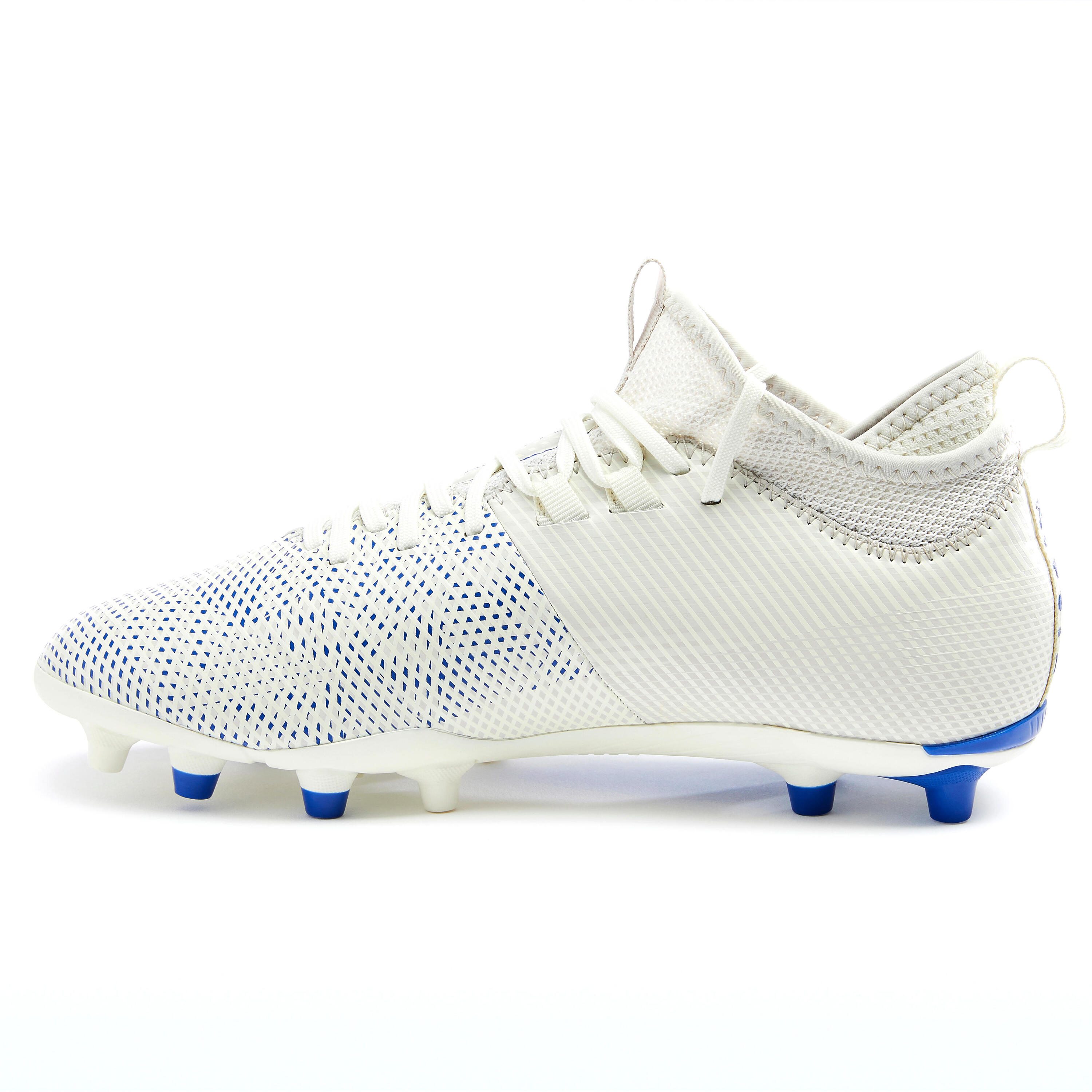 Women's Dry Pitch Football Boots Agility 900 MiD FG - White 7/8