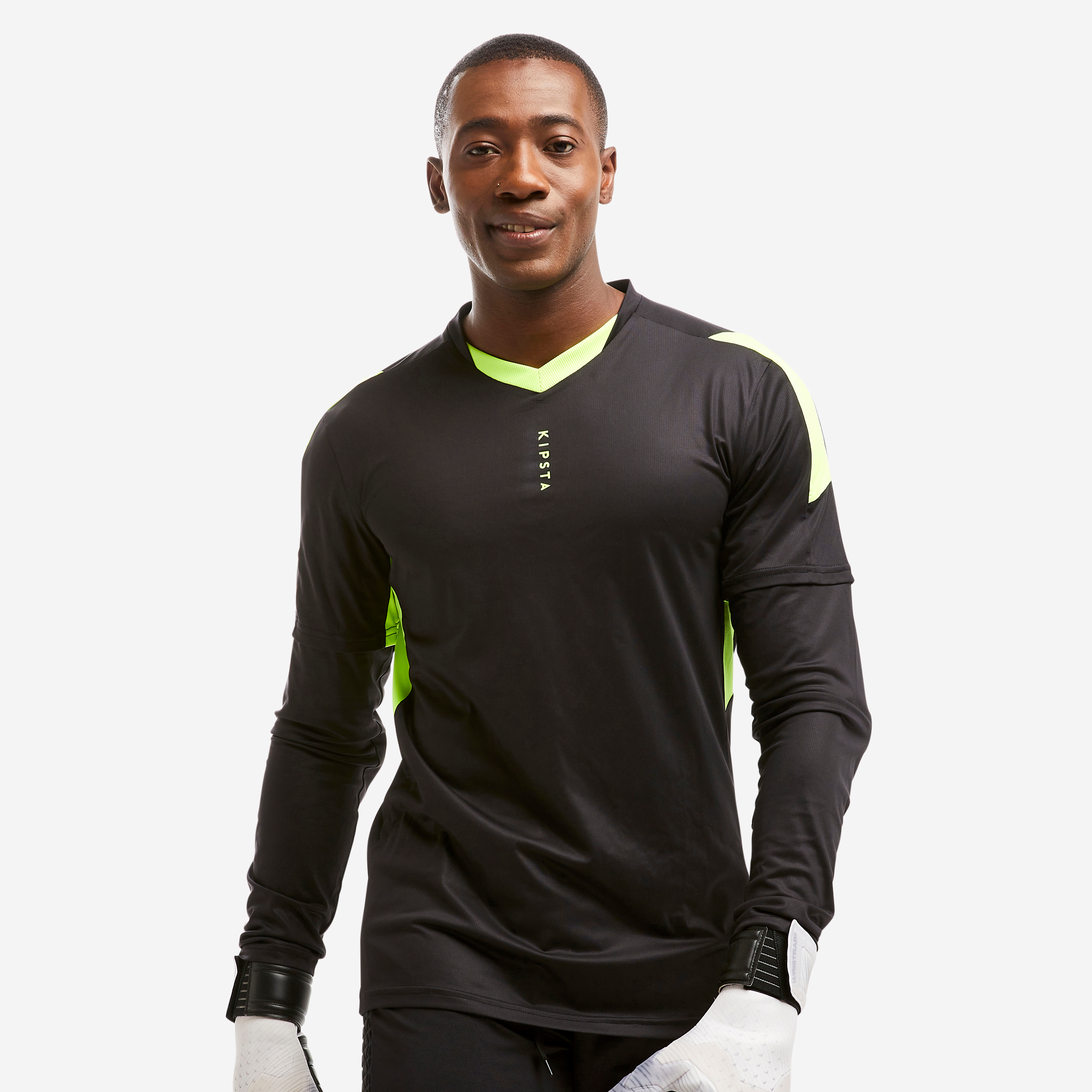 Maillot de gardien de but adulte f500 noir - Football - Kipsta- Clubs - Entreprises - Collectivités - Associations