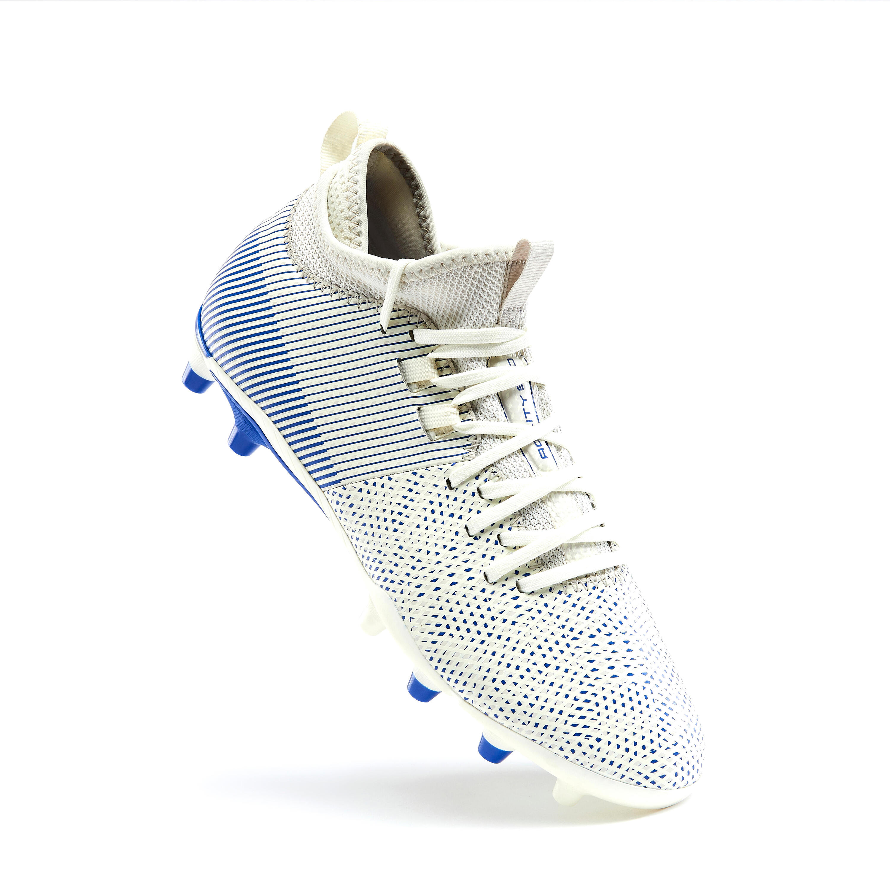 Women's Dry Pitch Football Boots Agility 900 MiD FG - White 4/8