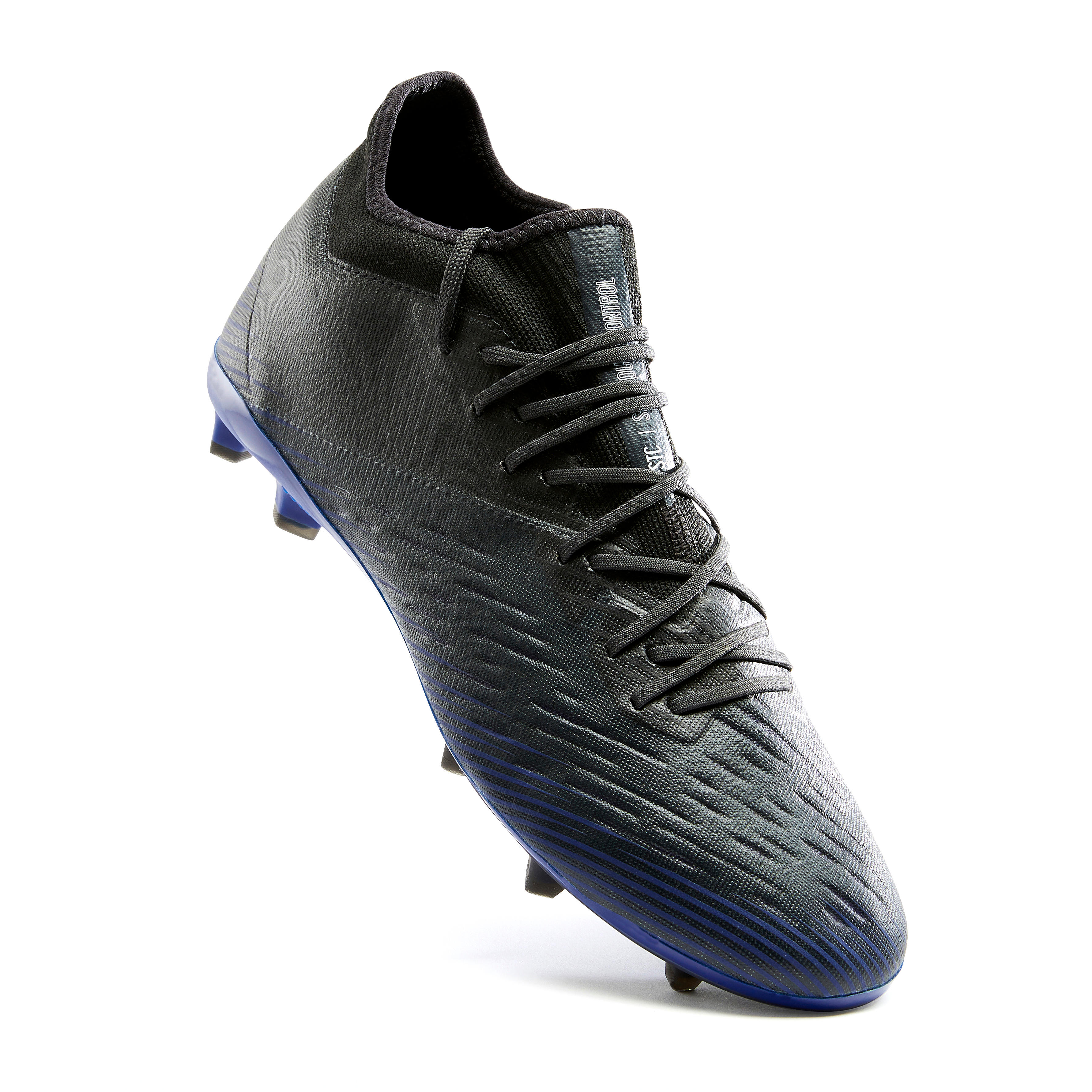 full black football boots