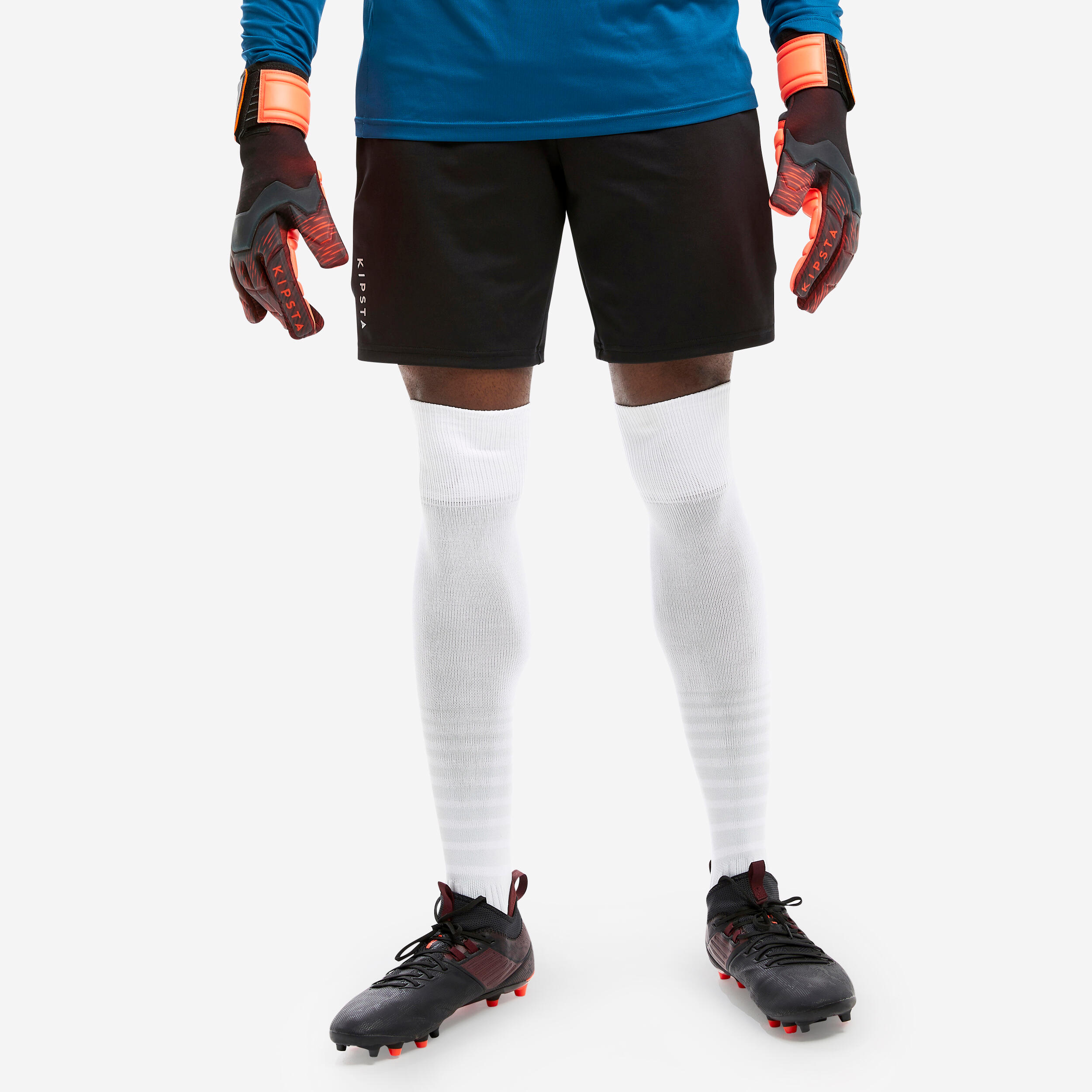 Kipsta - Short De Gardien De But F500 Adulte Noir - Short - Football / Futsal / Sepak - Noir - 38 S - Decathlon