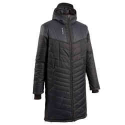 Adult Long Football Parka - Black