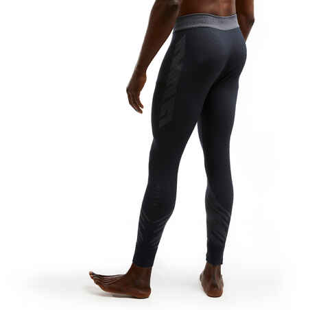 Adult Base Layer Tights Keepwarm 900 - Dark Grey