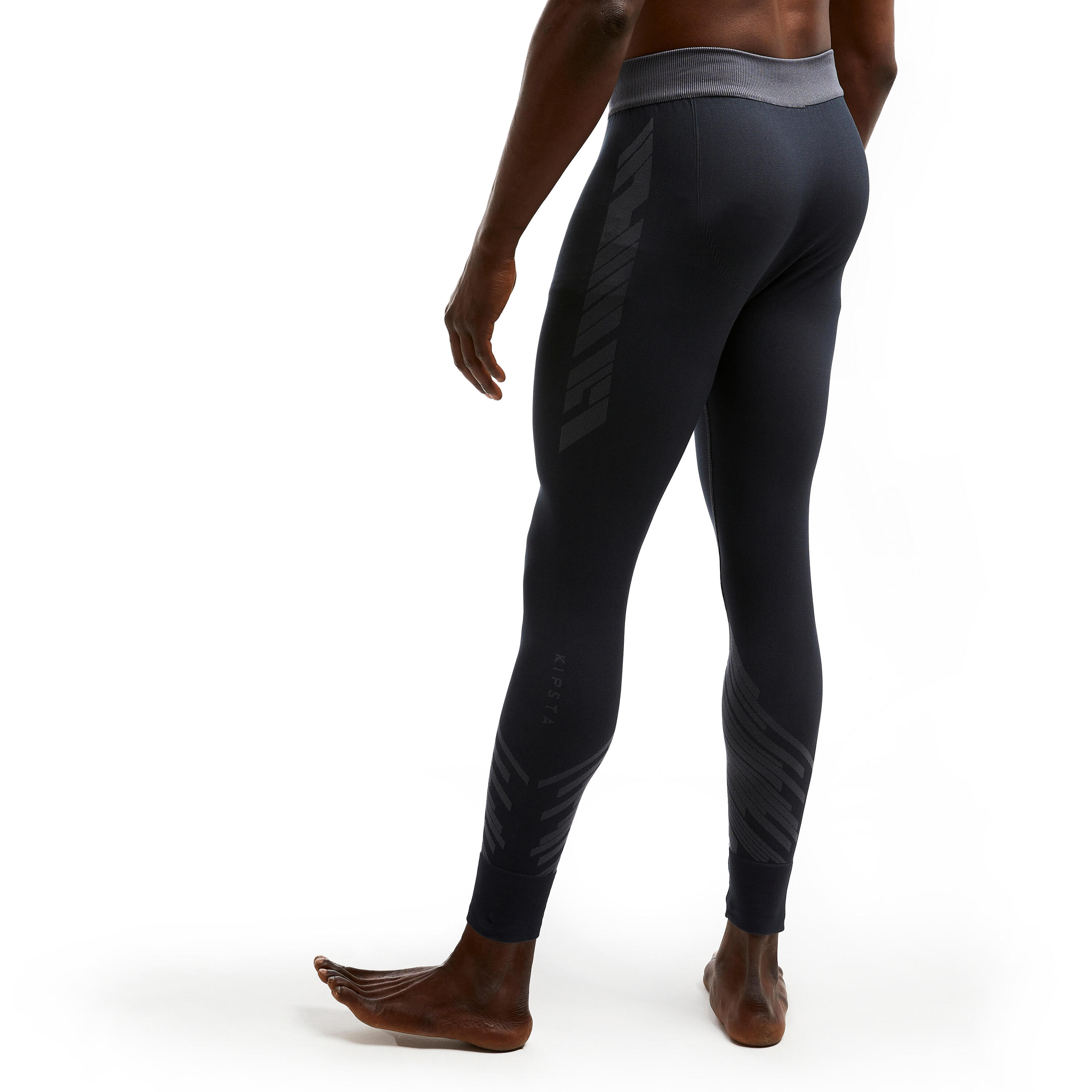 Adult Base Layer Tights Keepwarm 900 - Dark Grey 5/12