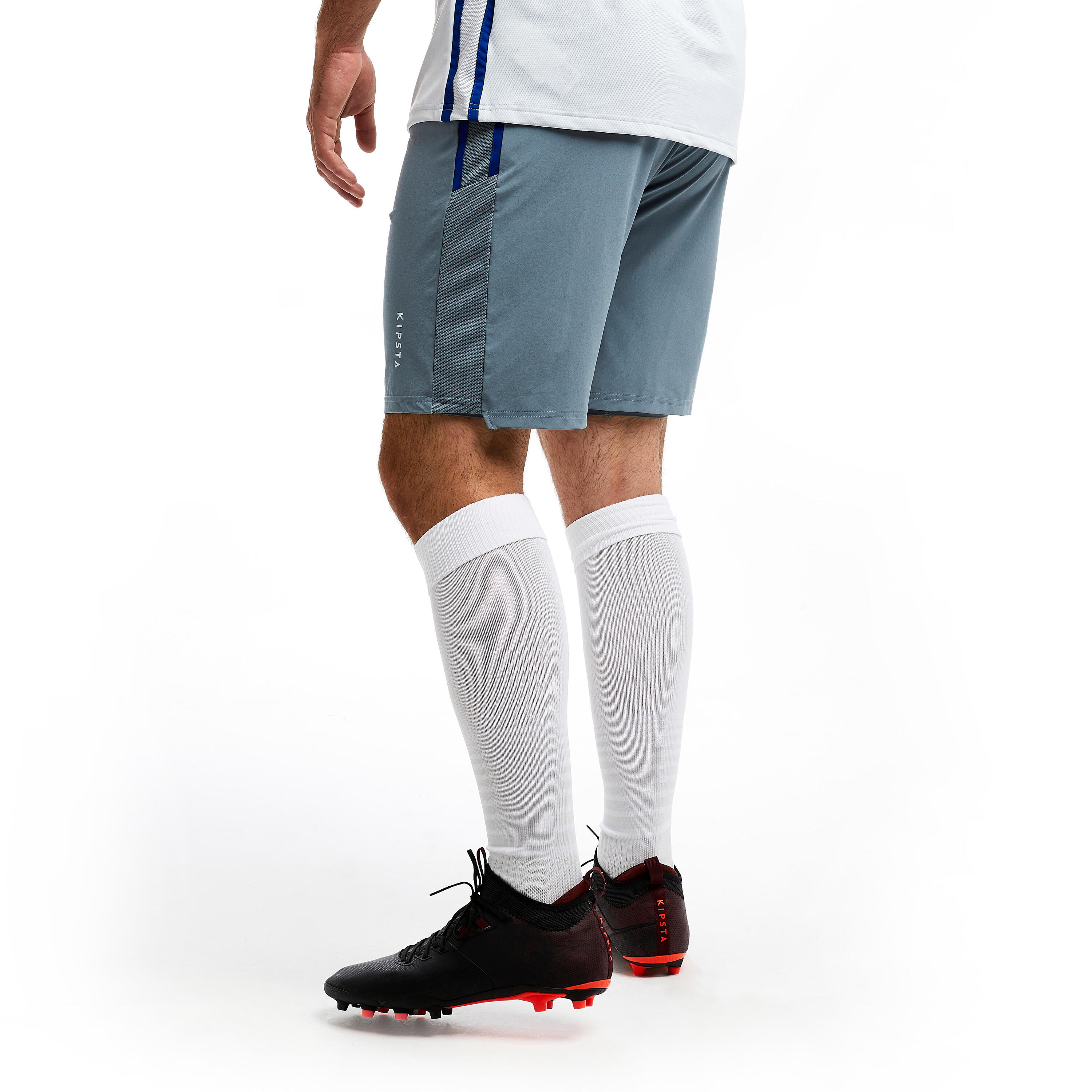 Adult 3-in-1 Football Shorts Traxium - Grey 4/9