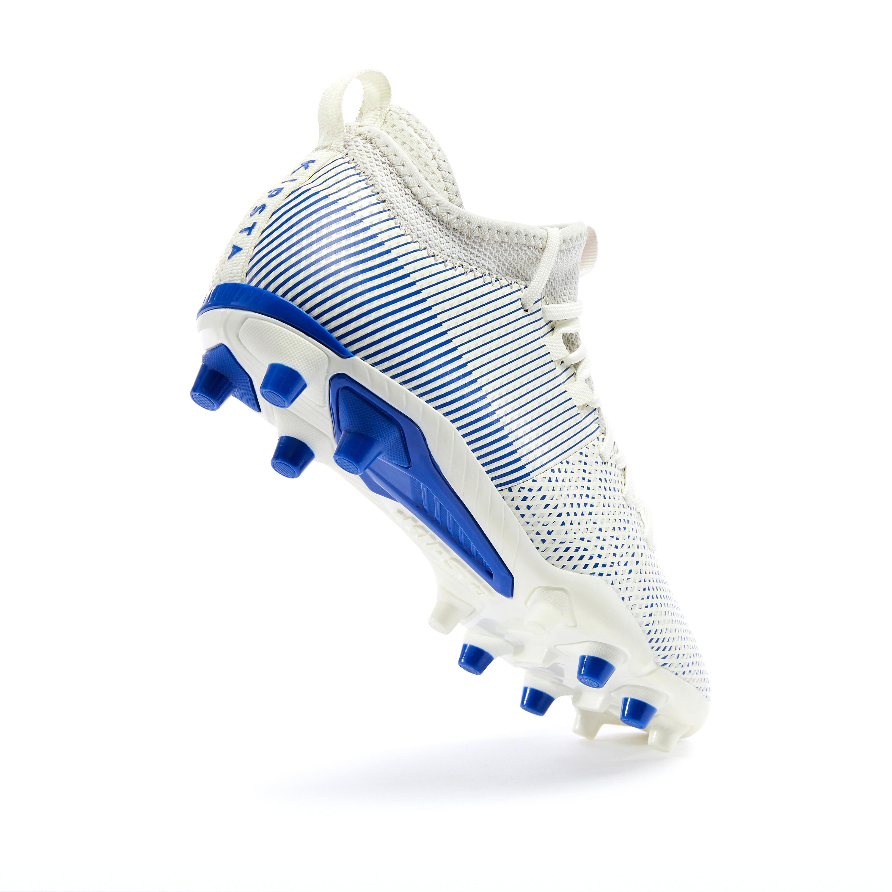 Women's Dry Pitch Football Boots Agility 900 MiD FG - White 3/8