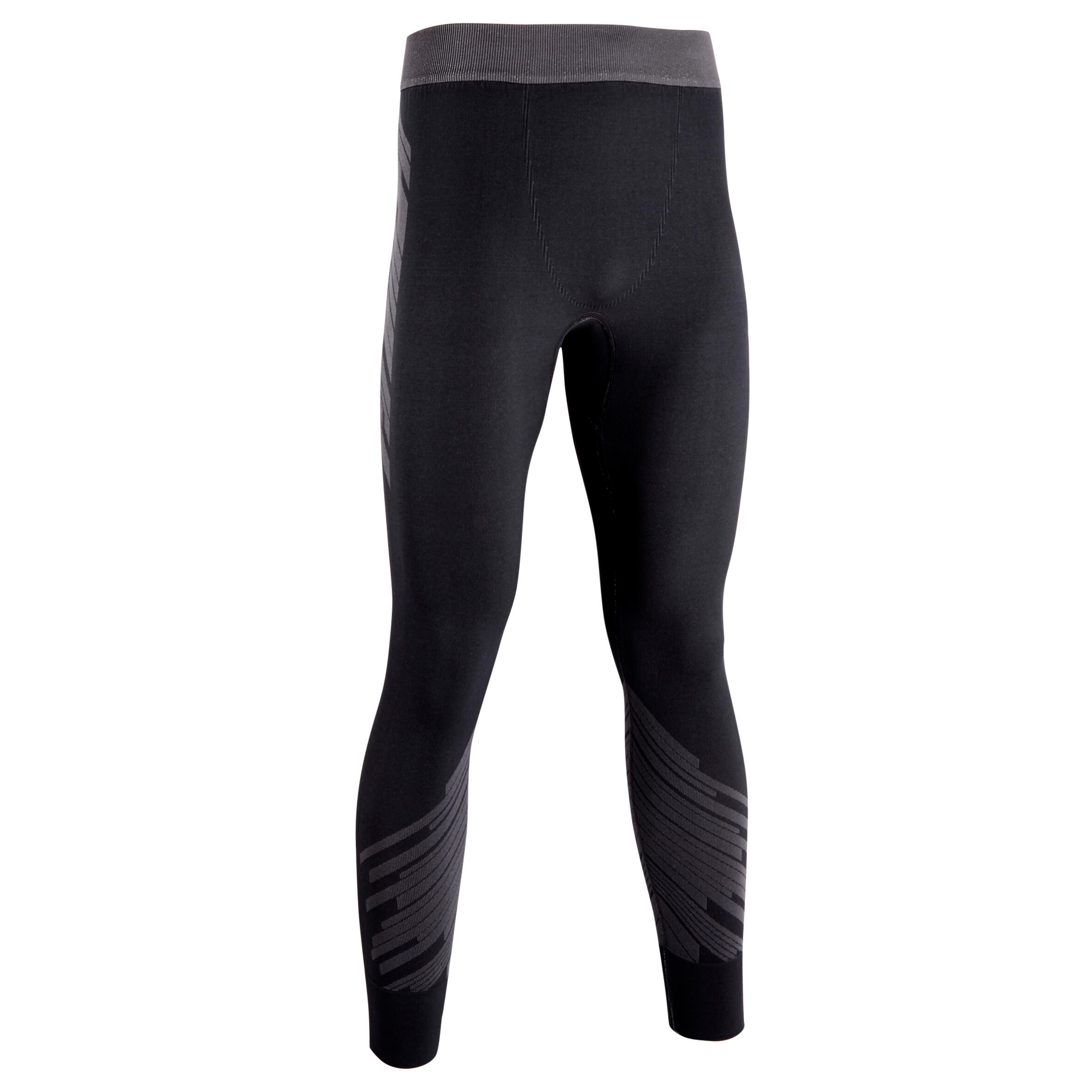 Adult Base Layer Tights Keepwarm 900 - Dark Grey 1/12