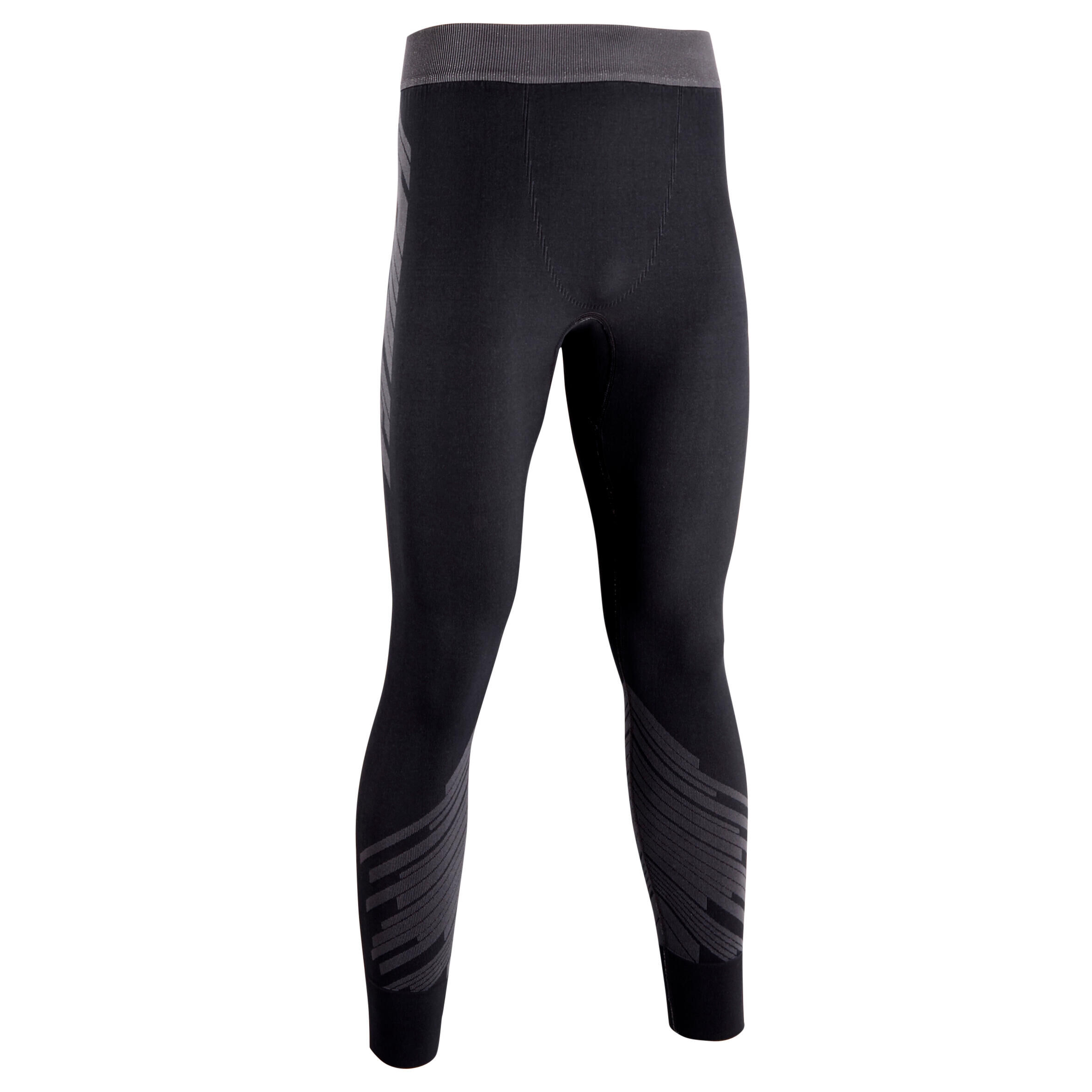 KIPSTA Adult Base Layer Tights Keepwarm 900 - Dark Grey