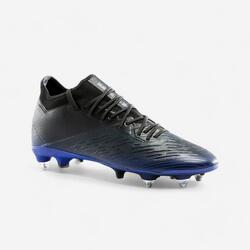 Chaussure De Football Adulte Terrains Secs Clr Sg Noir Et Bleu