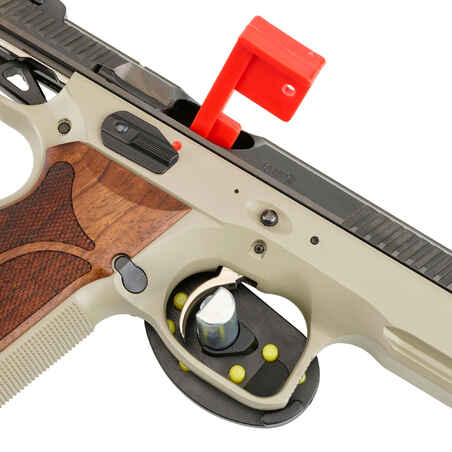 TRIGGER GUARD LOCK FOR GUNS - GREY