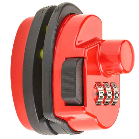 TRIGGER GUARD LOCK FOR GUNS - RED