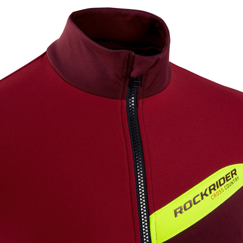 VEST VTT XC mi saison ML homme rouge