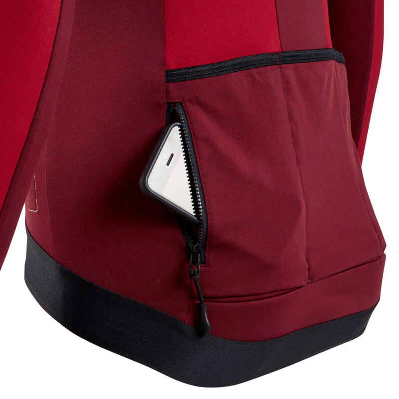 VEST VTT XC mi saison ML homme rouge