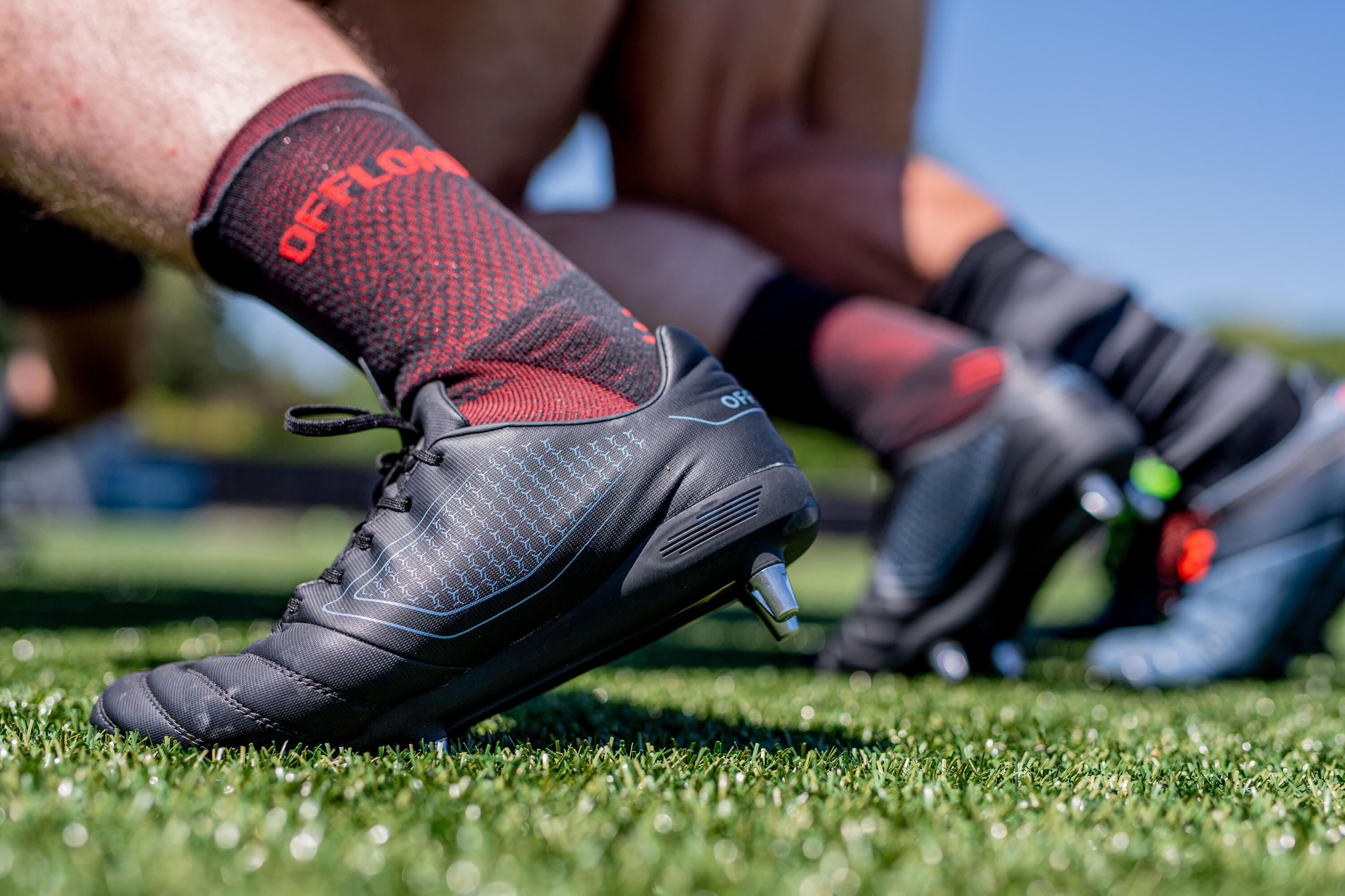 Scarpe rugby IMPACT R100 SG nere 10/11