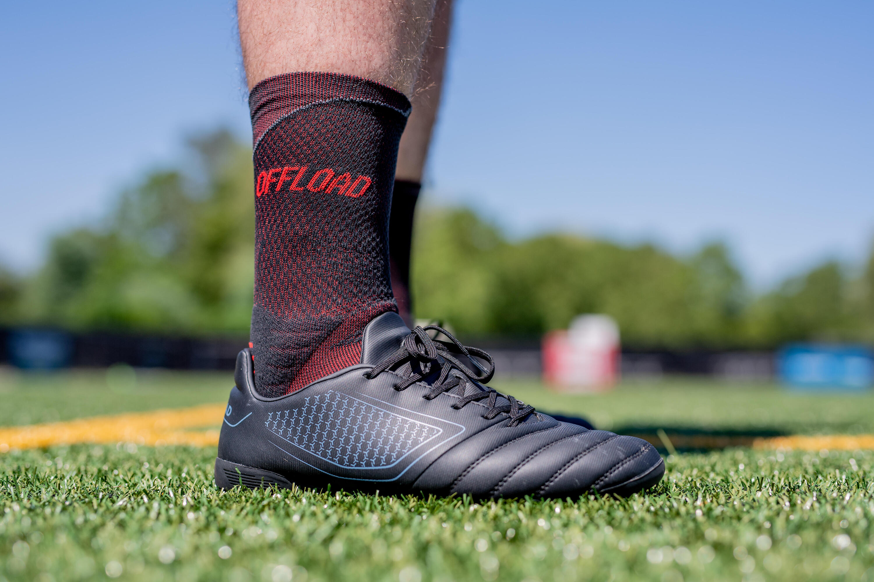 Scarpe rugby IMPACT R100 SG nere 9/11
