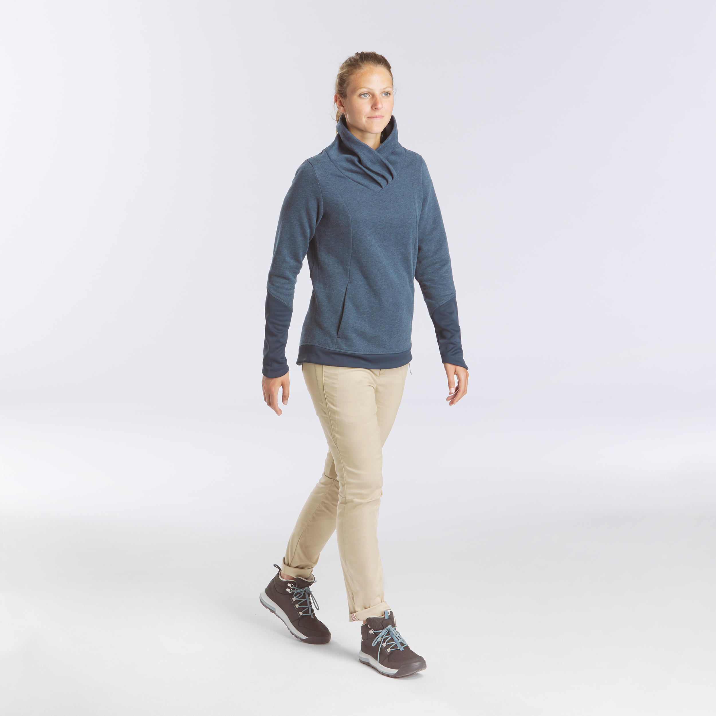 Women's Hiking Sweatshirt - NH100 2/9