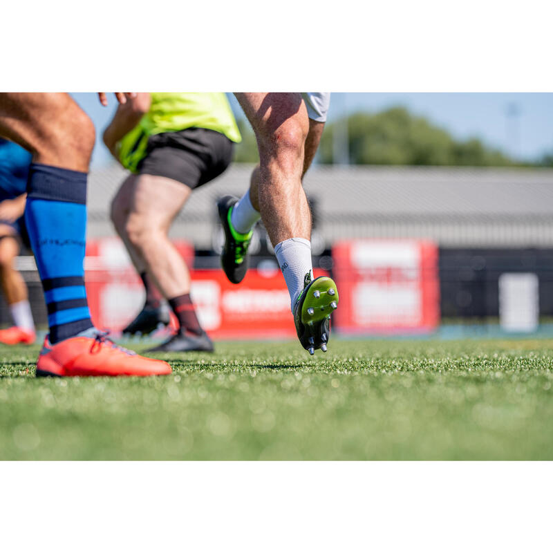 Ghete Rugby Hibrid Advance R900 SG Galben-Negru Bărbați 