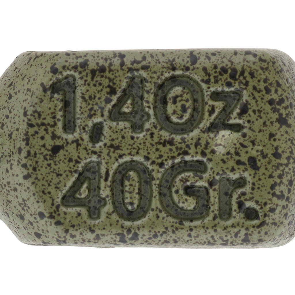 Kvadratna utež za krapolov (70 g 2 kosa) 