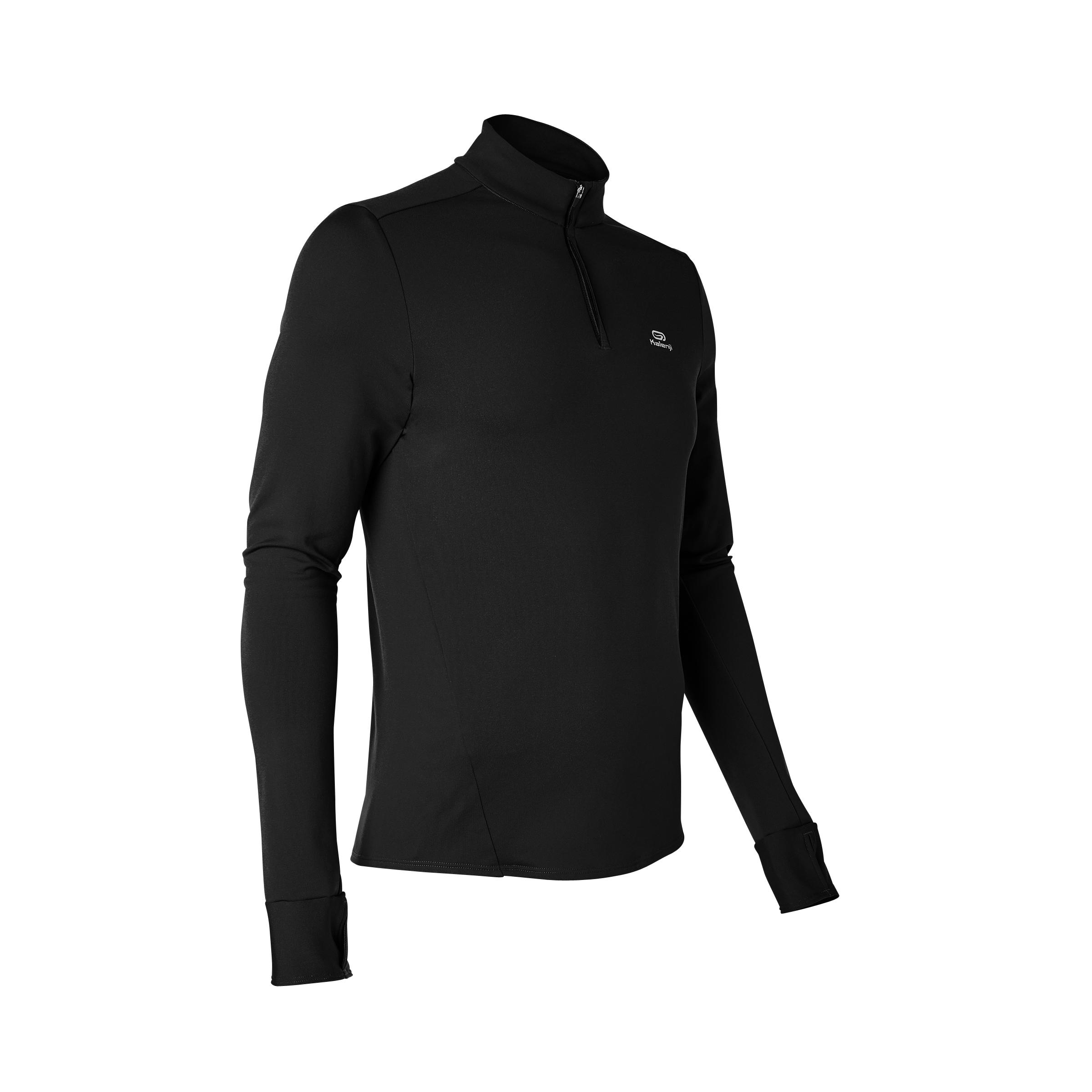 warm long sleeve running top