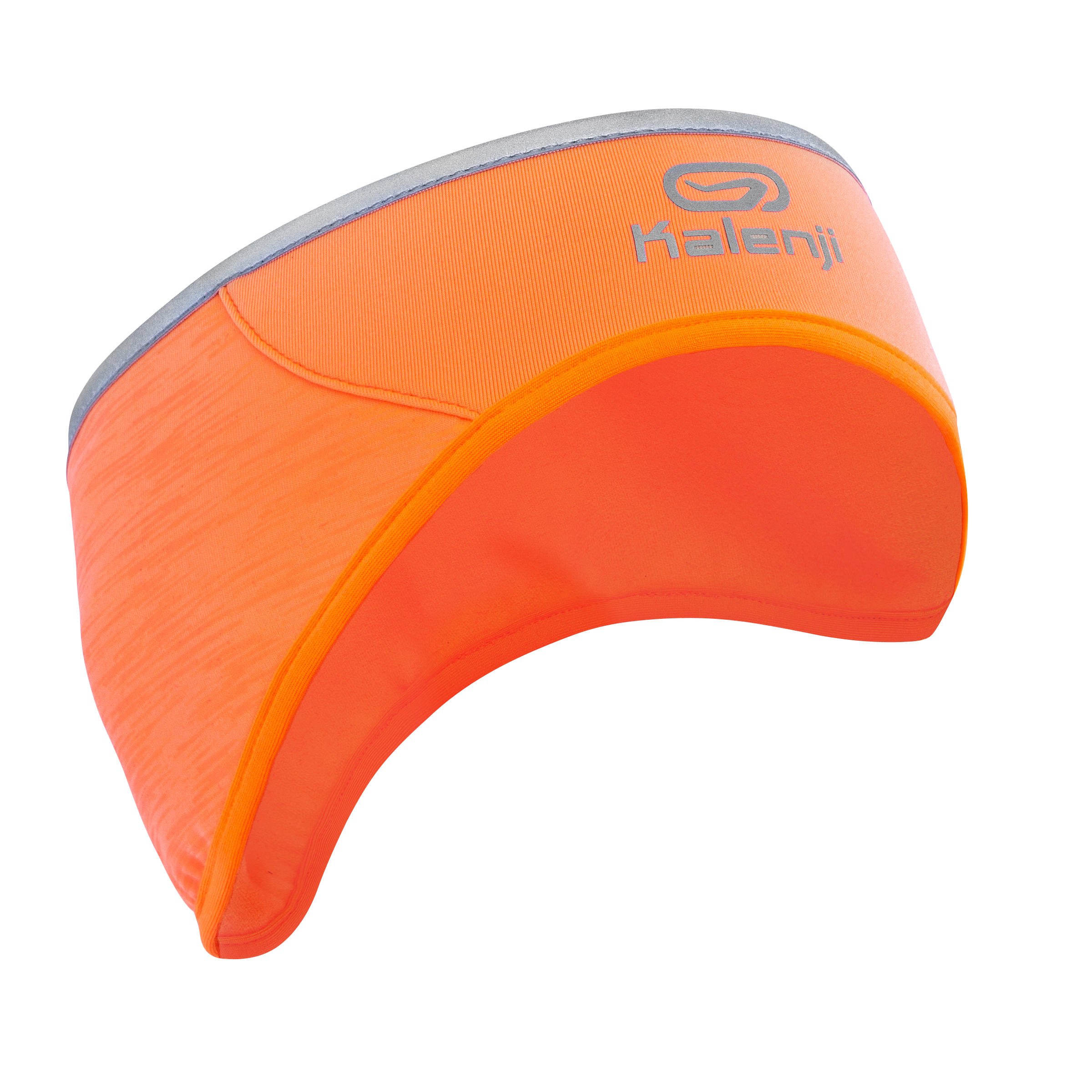 WARM+ RUNNING HEADBAND NEON CORAL ORANGE 2/3