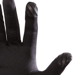 Negro Kalenji Running Guantes t/áctiles