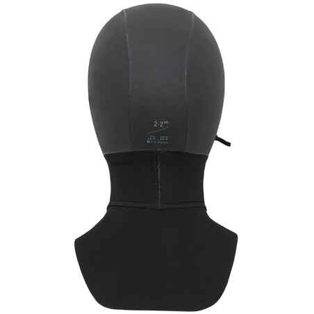 Olaian 2 mm Neoprene Surfing Full Wetsuit Hood