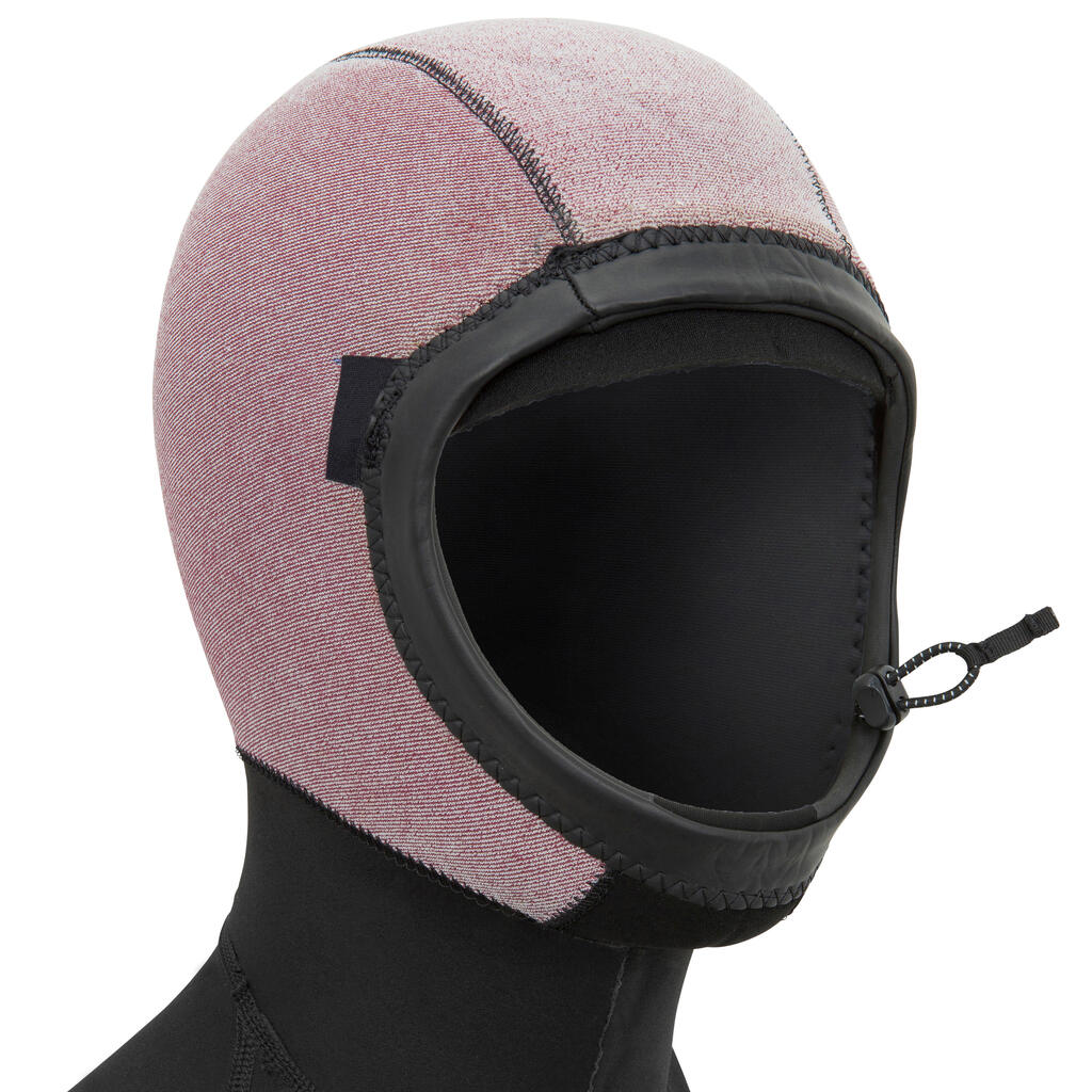 Majica bez rukava od neoprena za surfovanje 900 s kapuljačom (2 mm)