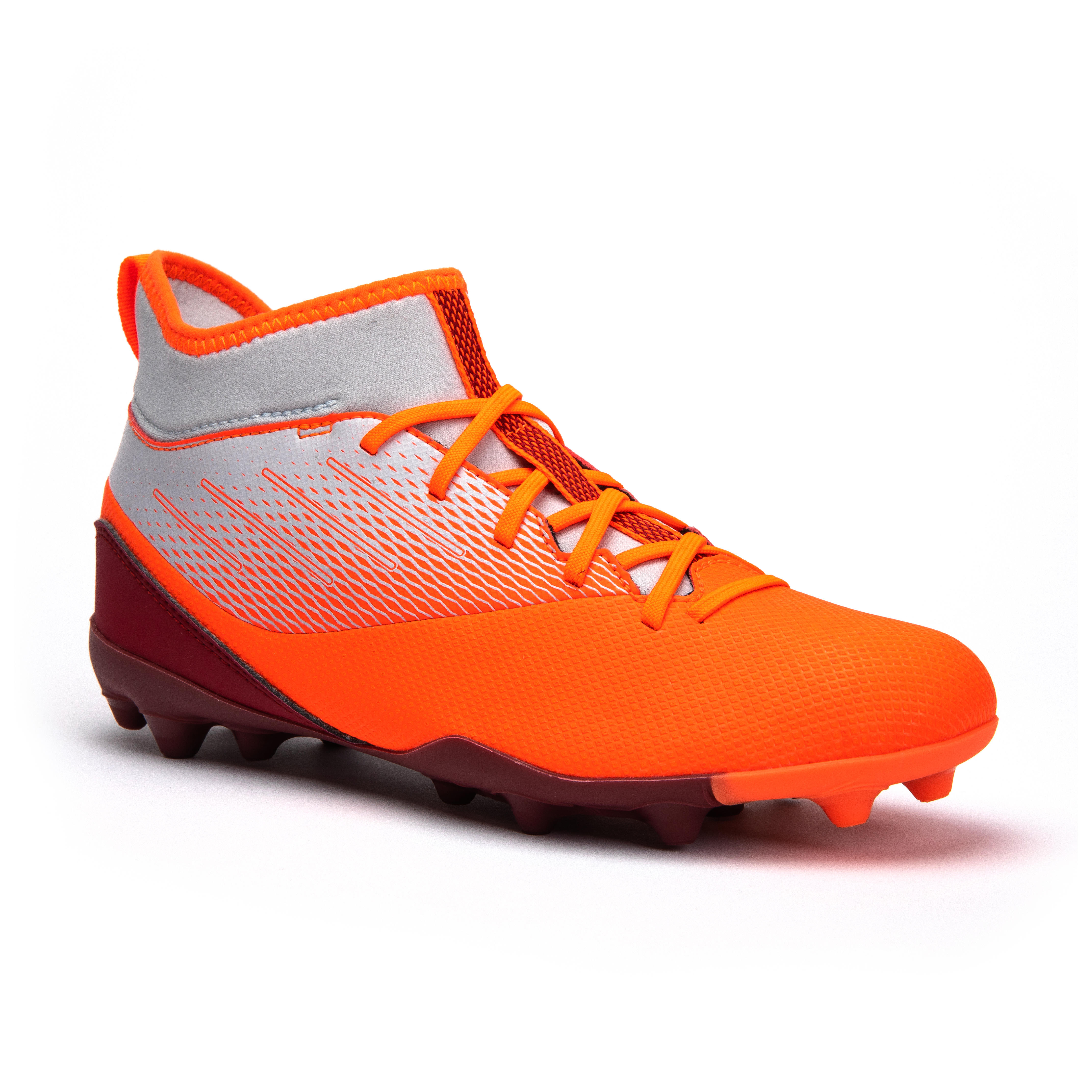 grey and orange nike football boots