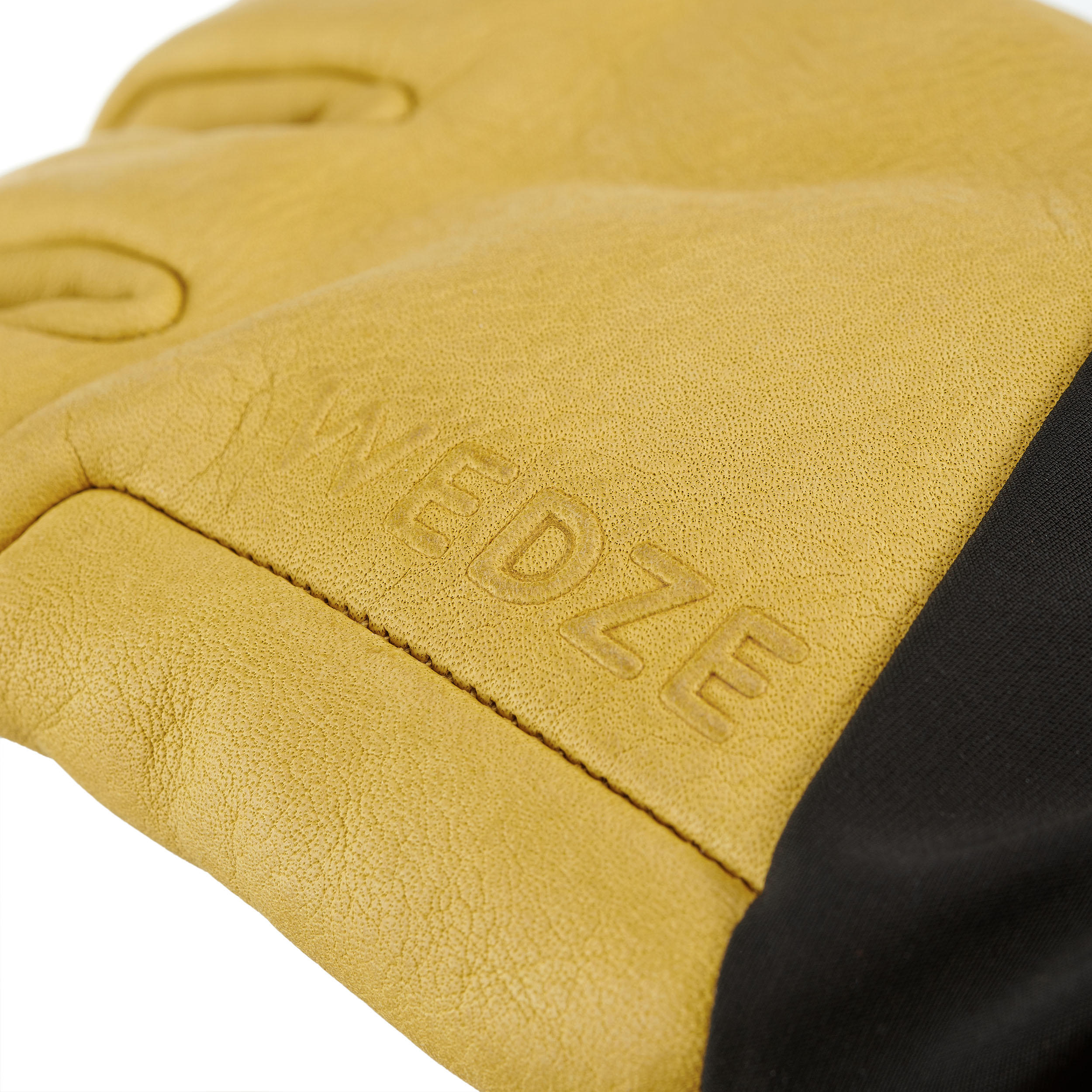 Warm Ski Gloves - 550 Warm Yellow/Black - WEDZE